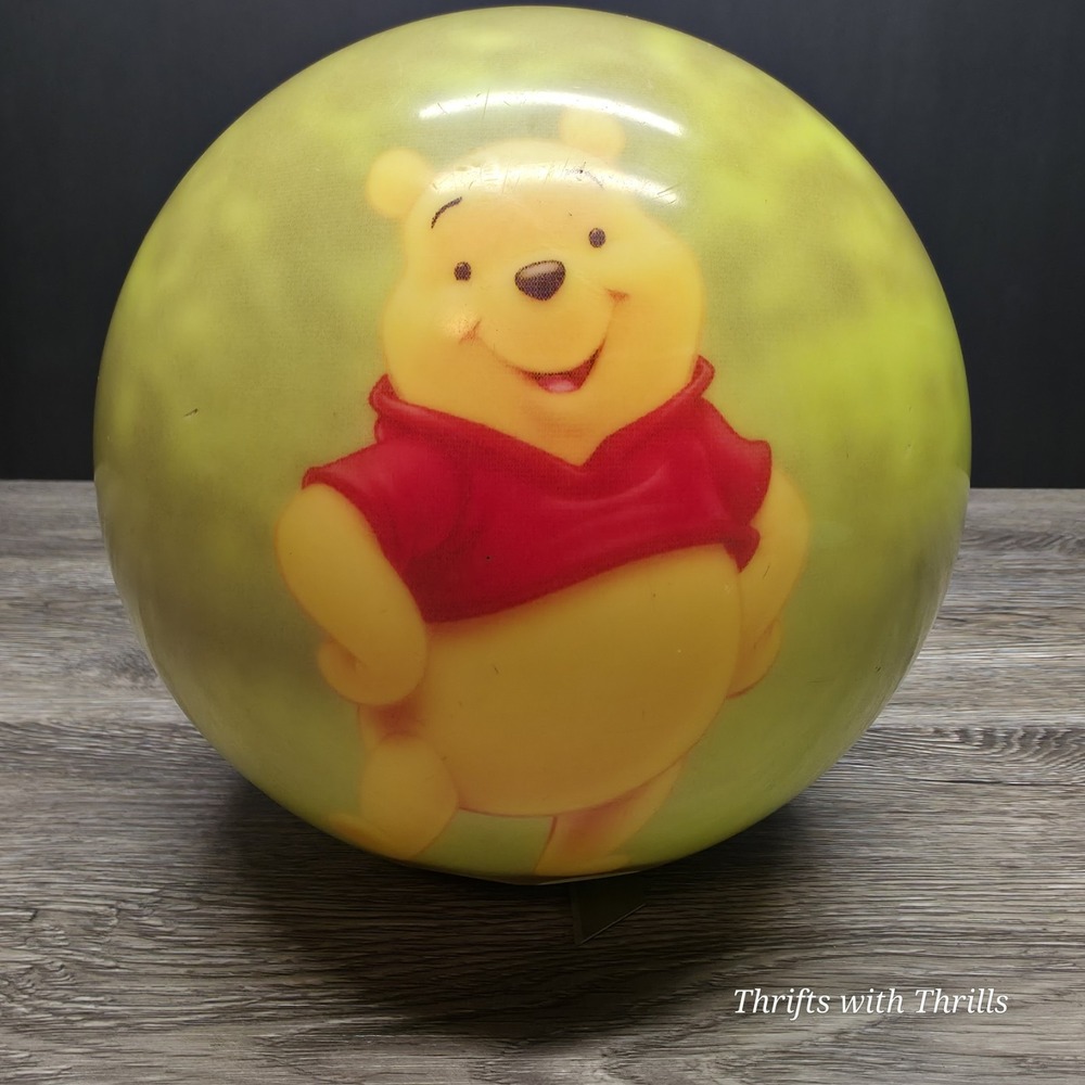 Disney's Winnie The Pooh Brunswick Ten Pin Viz-A-Ball Bowling Ball - 12lbs 3oz